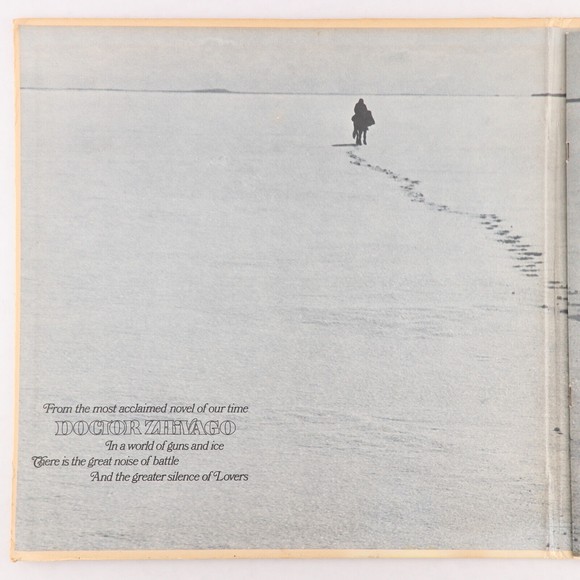 Dr Zhivago The Original Soundtrack Album MGM Vinyl LP 12" Vinyl LP WAE-90620 - Picture 3 of 12